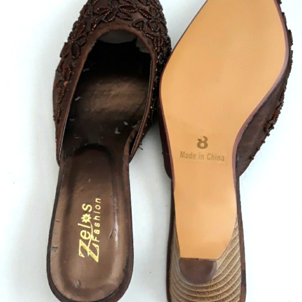 Shoes, Zel's, Chocolate, Sz 8
